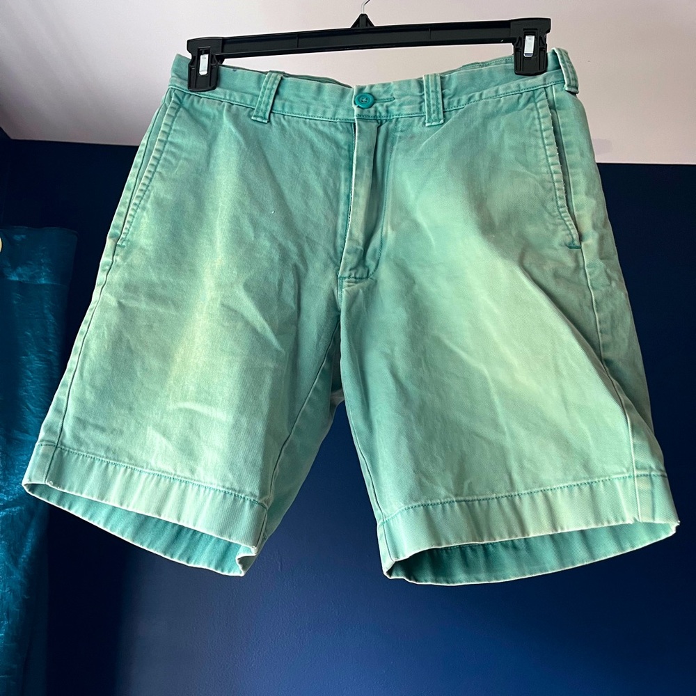 J. Crew shorts Sz 30, green, gently used condition